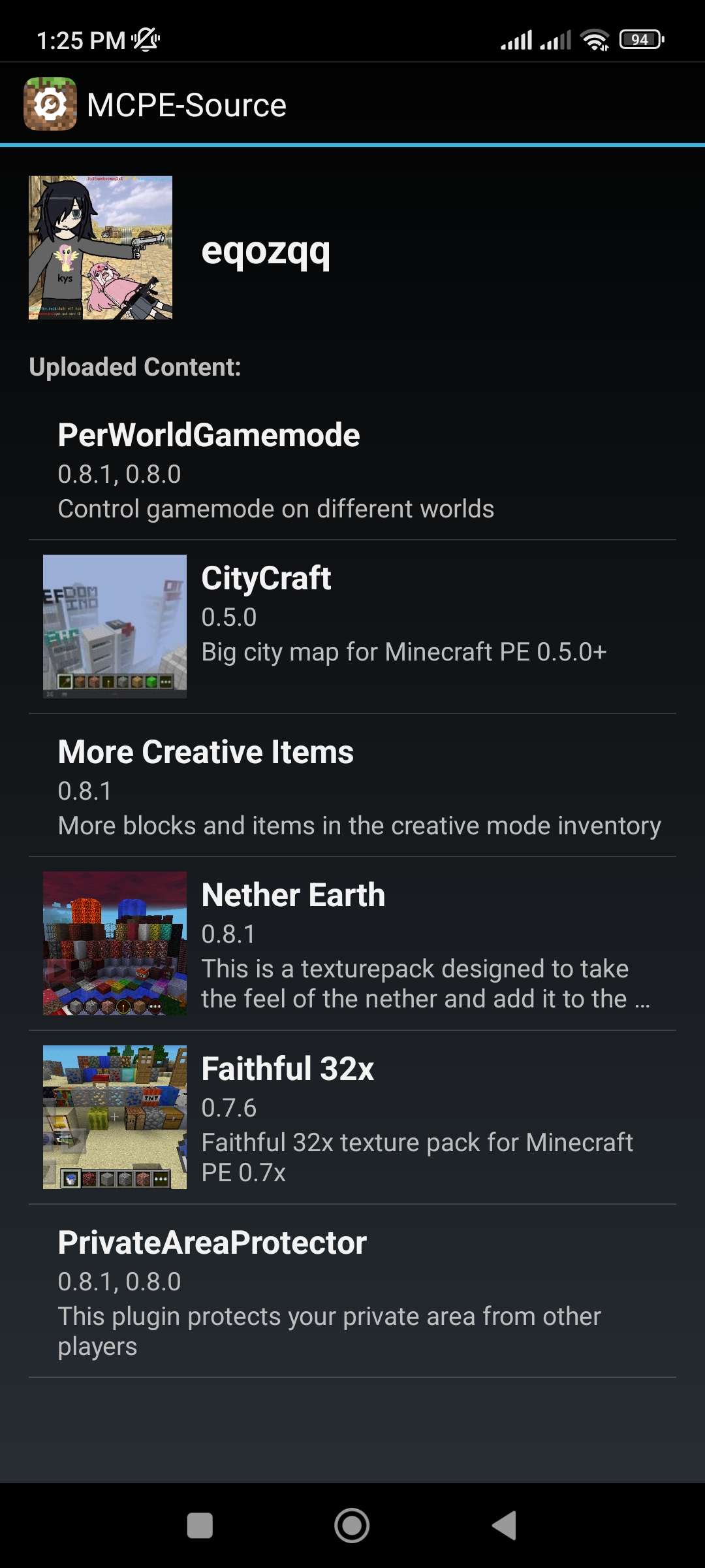 screenshot_5 - Mcpe Source App by MCPE-Source
